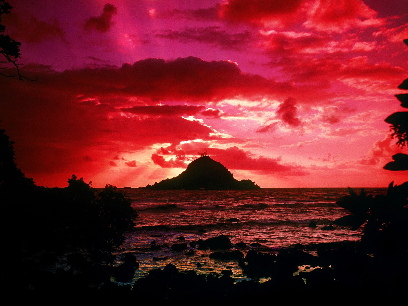 Alau Island Sunrise, Maui, Hawaii