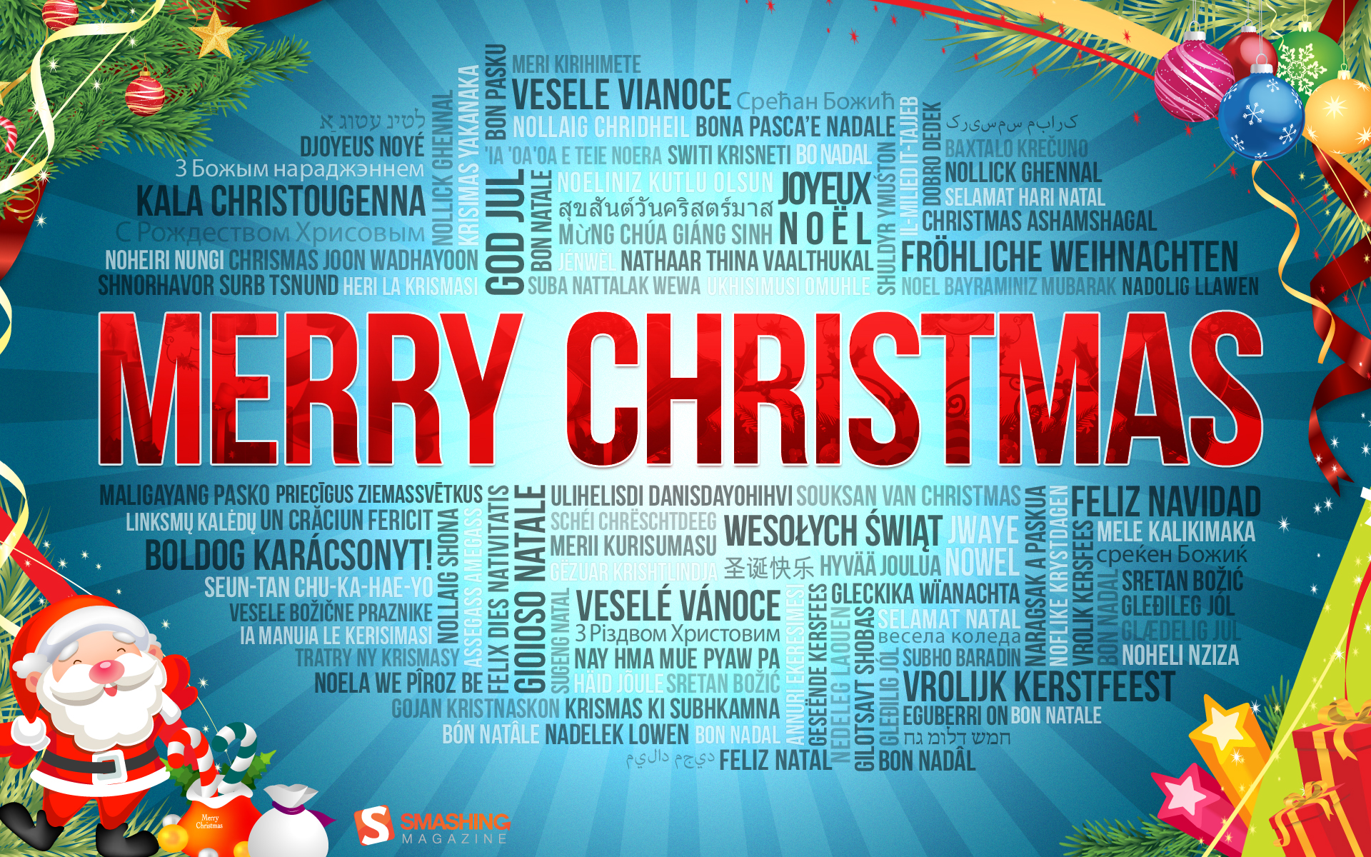 Merry Christmas All Languages