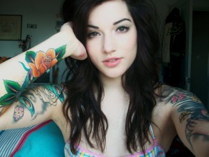 Cute Girl Tattoos