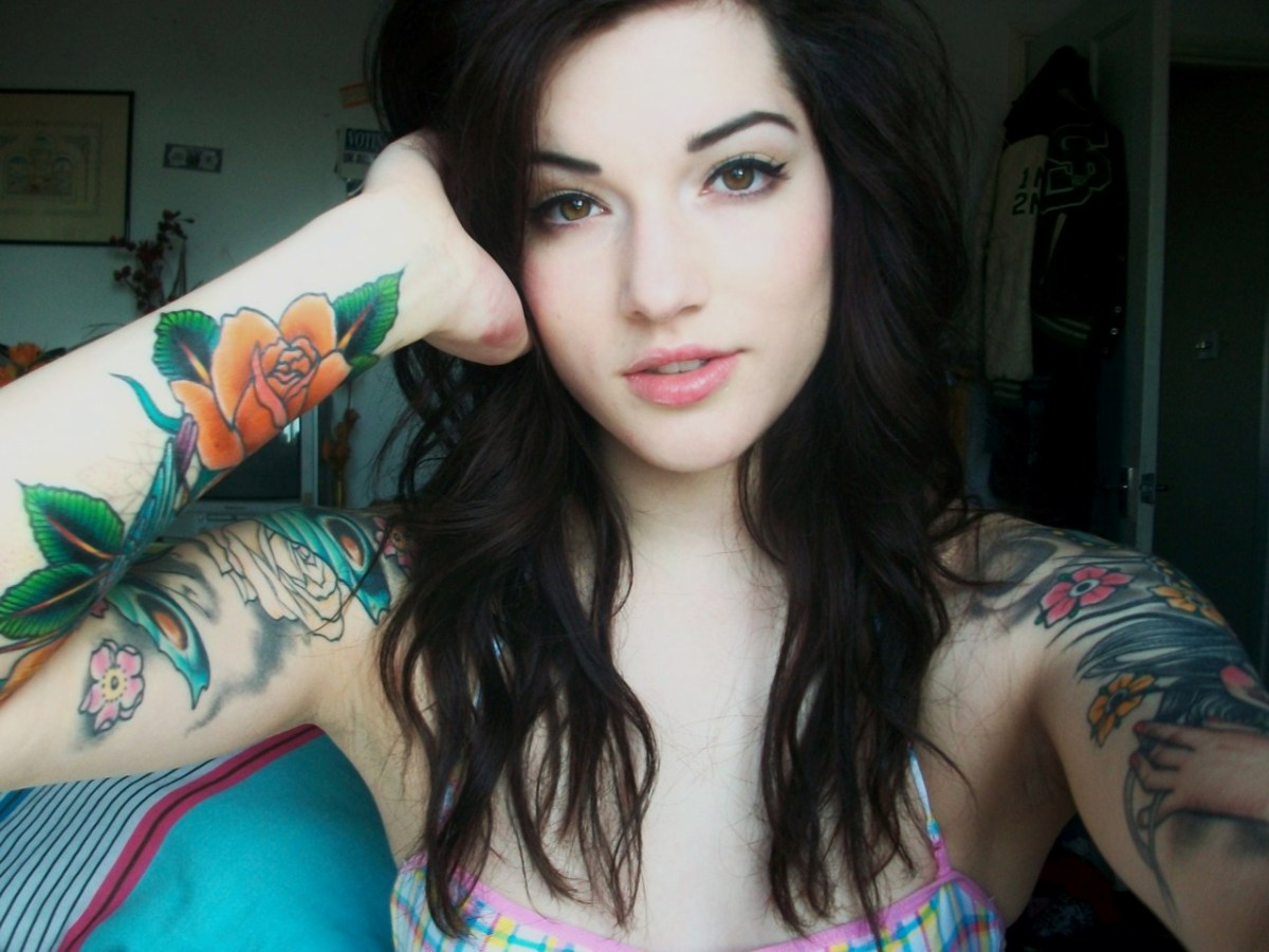 Cute Girl Tattoos Wallpaper – Dazzling Wallpapers.
